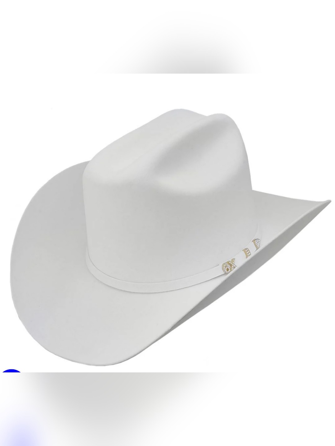 Serratelli Hat Company Palo Alto 6x In White Size: 6 7/8